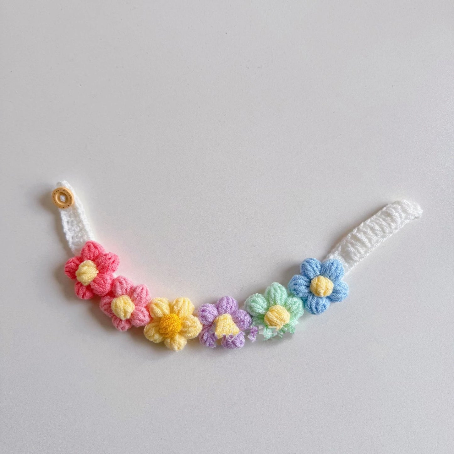 Collar tejido ideal para gatos y perros de raza pequeña